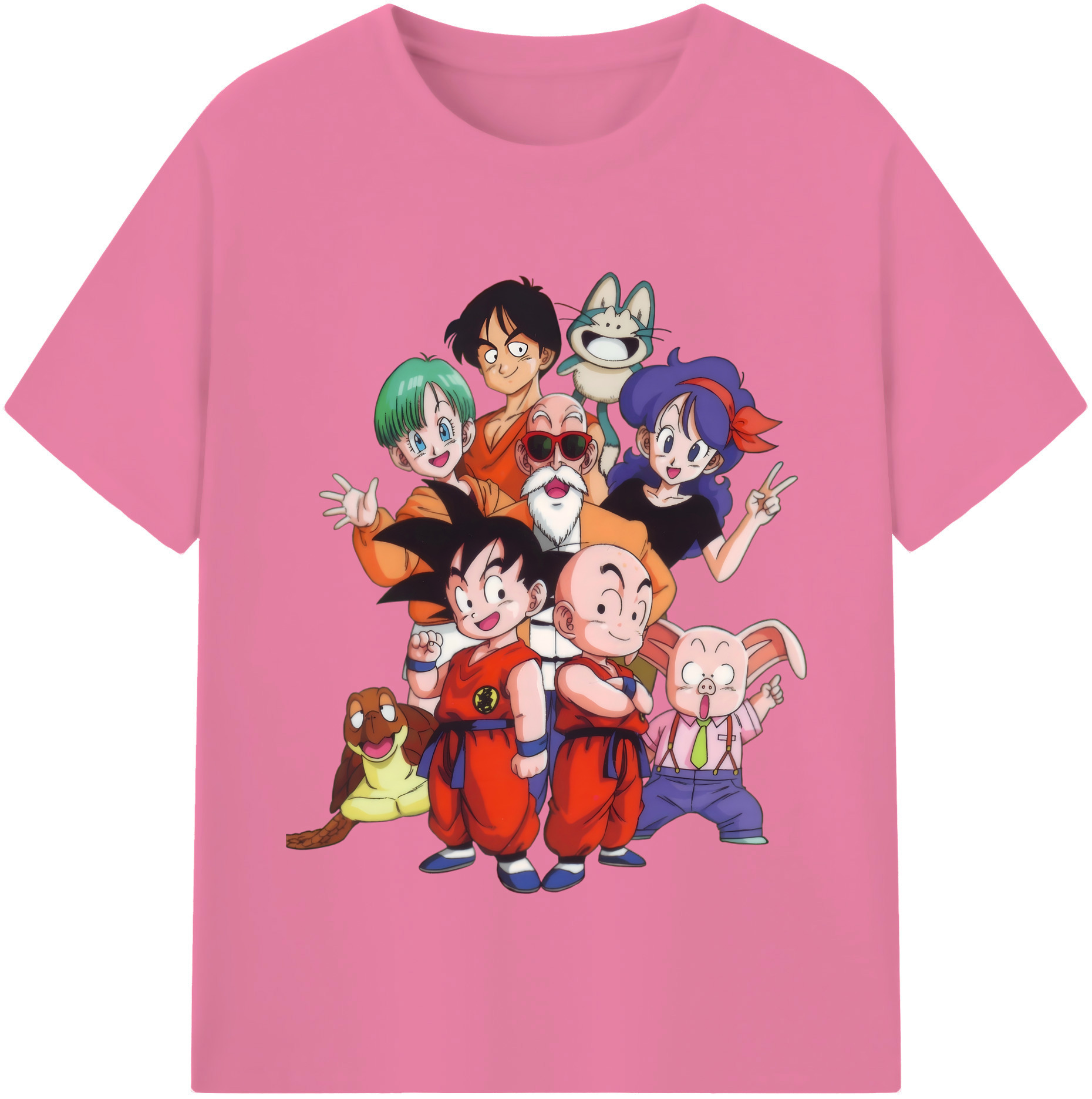 （画像用） ドラゴンボール DRAGON BALL 綿100％半袖Tシャツ（フロントプリント）